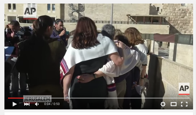 When the Israeli government approved a mixed-gender prayer area at the Kotel, the Associated Press and many other news organizations broadcast the news.  
