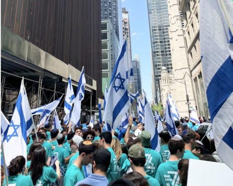 JDS students celebrate with thousands of others for the annual Israel Day Parade