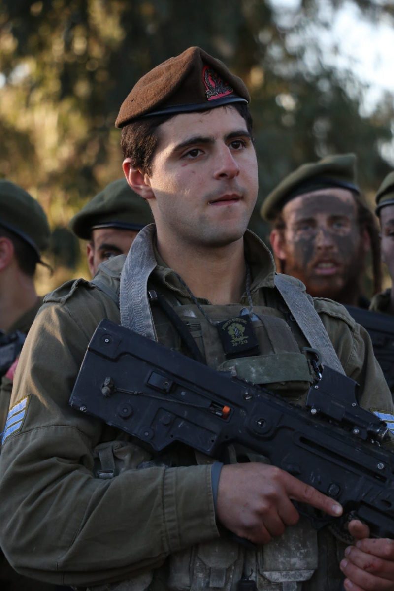 Omer Balva, CESJDS class of 19, who was killed by an antitank missile while serving as a reservist in the Israel Defense Forces (IDF) on the border with Lebanon.