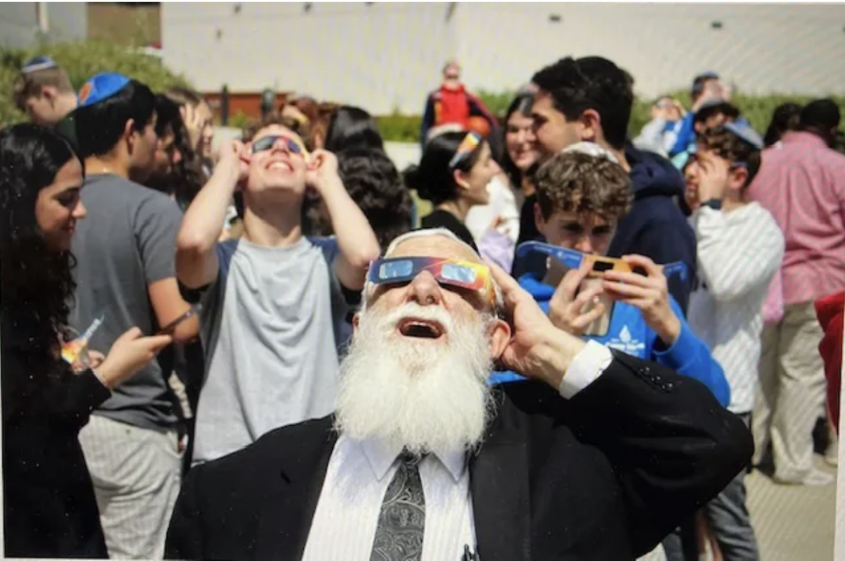 ‘The Eclipse’s Spell’: This photo by Oliver Mason, editor of Palette, the Atlanta Jewish Academy’s high school newspaper, won first place in this year’s Jewish Scholastic Press Association competition in the category of photojournalism. It accompanied Mason’s essay on ancient Jewish interpretation of eclipses as bad omens.